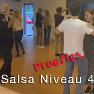 Proefles Salsa Niveau 4
