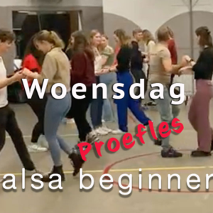 Proefles Salsa Beginners woensdag 6 mei 21:00