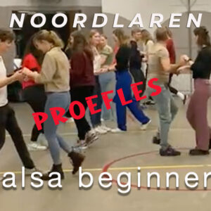 Proefles Salsa Beginners maandag 24 november 21:00 (Noordlaren)